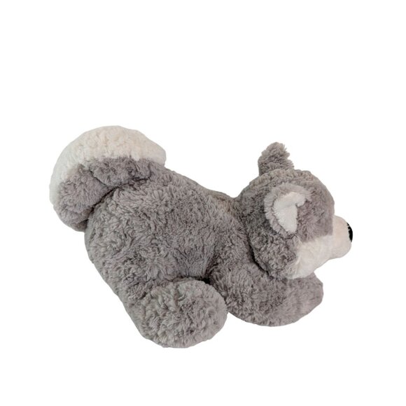 Aurora Siberian Husky Dog Plush Gray White Wolf 14"  Stuffed Animal Toy Playful - Picture 2 of 9
